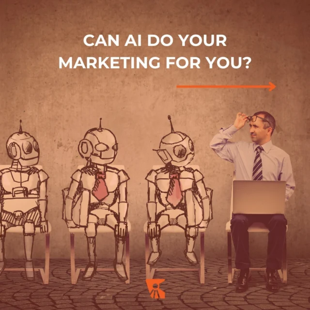 At Clearshot we use AI with care, and usually only to save time (which is important if we are billing clients hourly!) Swipe to see why you cannot rely solely on AI for your marketing!