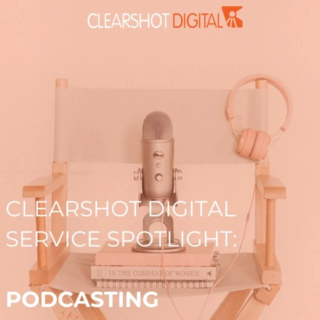 Our in-house studio in Milton, Brisbane, is fully equipped to record your podcast, or we can connect virtually from anywhere in Australia. Whether you prefer an audio-only podcast or a vodcast with video, we offer state-of-the-art production services that can bring your vision to life. Swipe to learn how Clearshot Digital can help start your podcast.